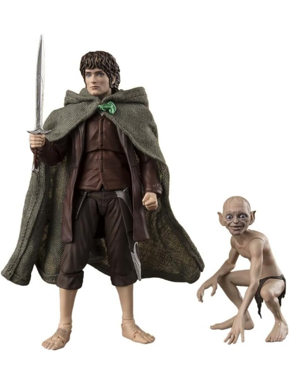Frodo Baggins & Gollum Action Figures - The Lord of The Rings Collectibles